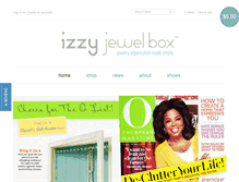 Tablet Screenshot of izzyjewelbox.com